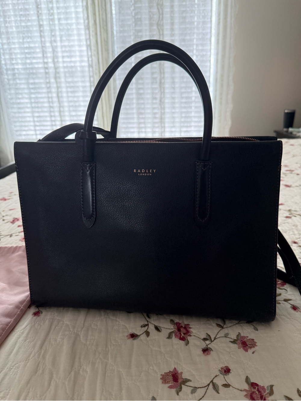 Beautiful like new ! Radley London  Leather Satchel 13 in wide x10